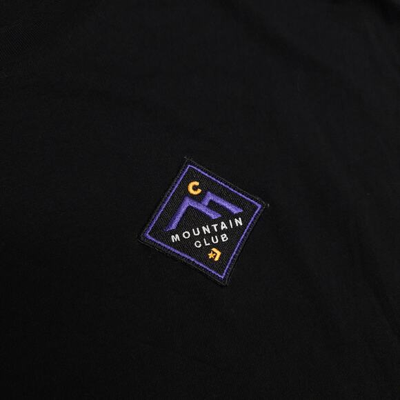 Converse Crew Neck Short Sleeve Graphic T Shirt Mens Size Medium M Black - Picture 4 of 9